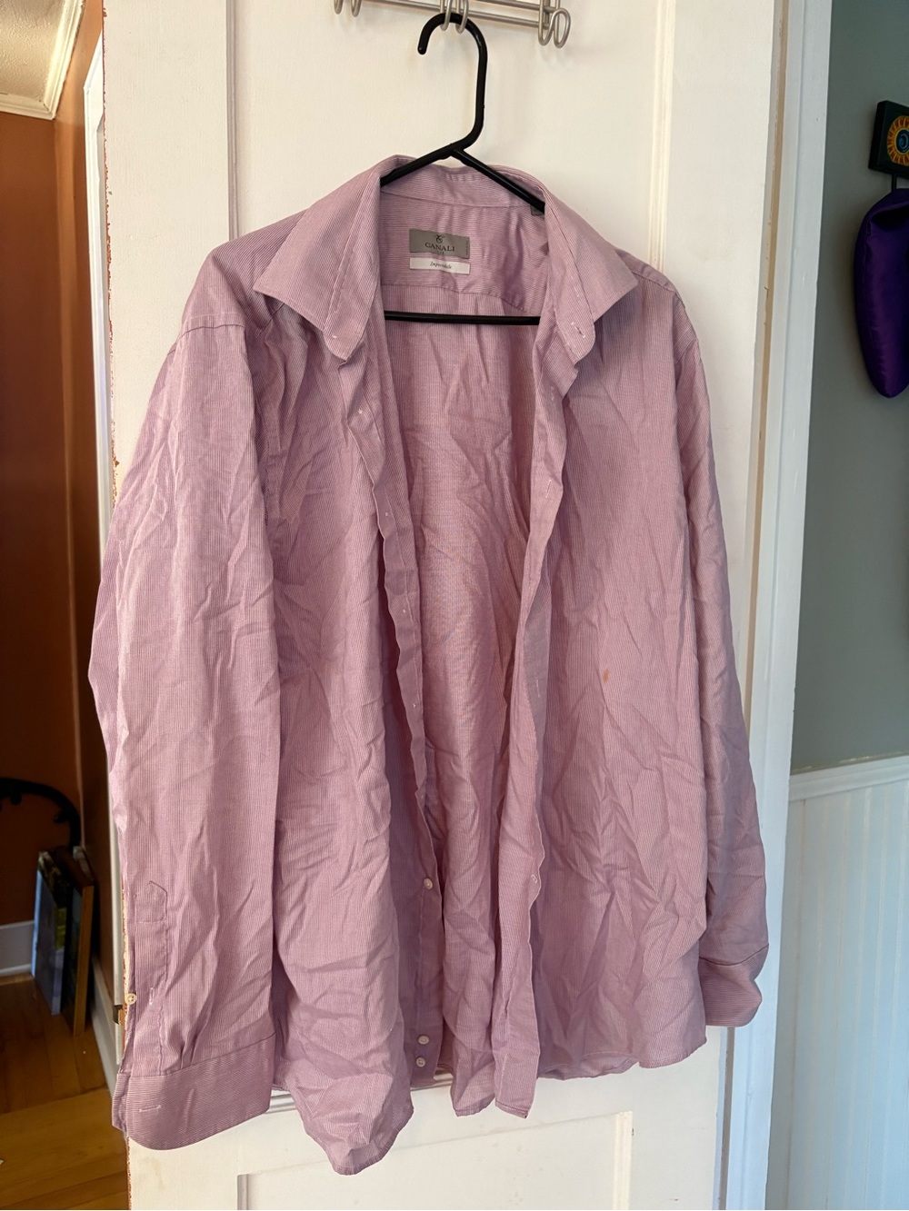 Canali Lavender Lightweight Shirt Jacket